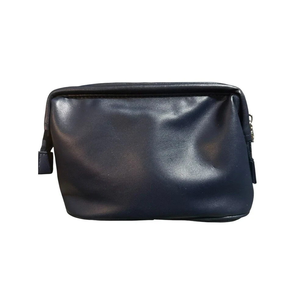 Turkish Airlines Salvatore Ferragamo Business Class Amenity Kit Bag Navy blue